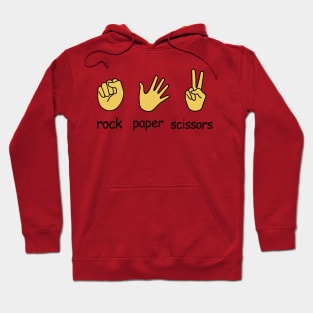 Rock paper scissors Hoodie